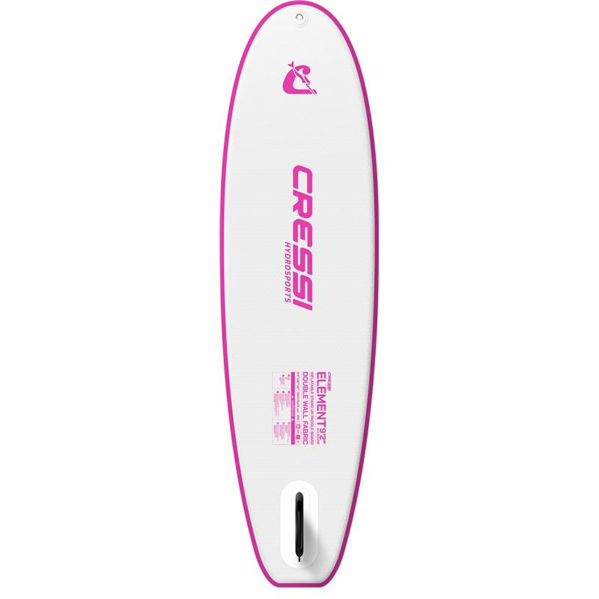 Paddle Surf Board Element  All Round Cressi-Sub 9,2" White White/Pink