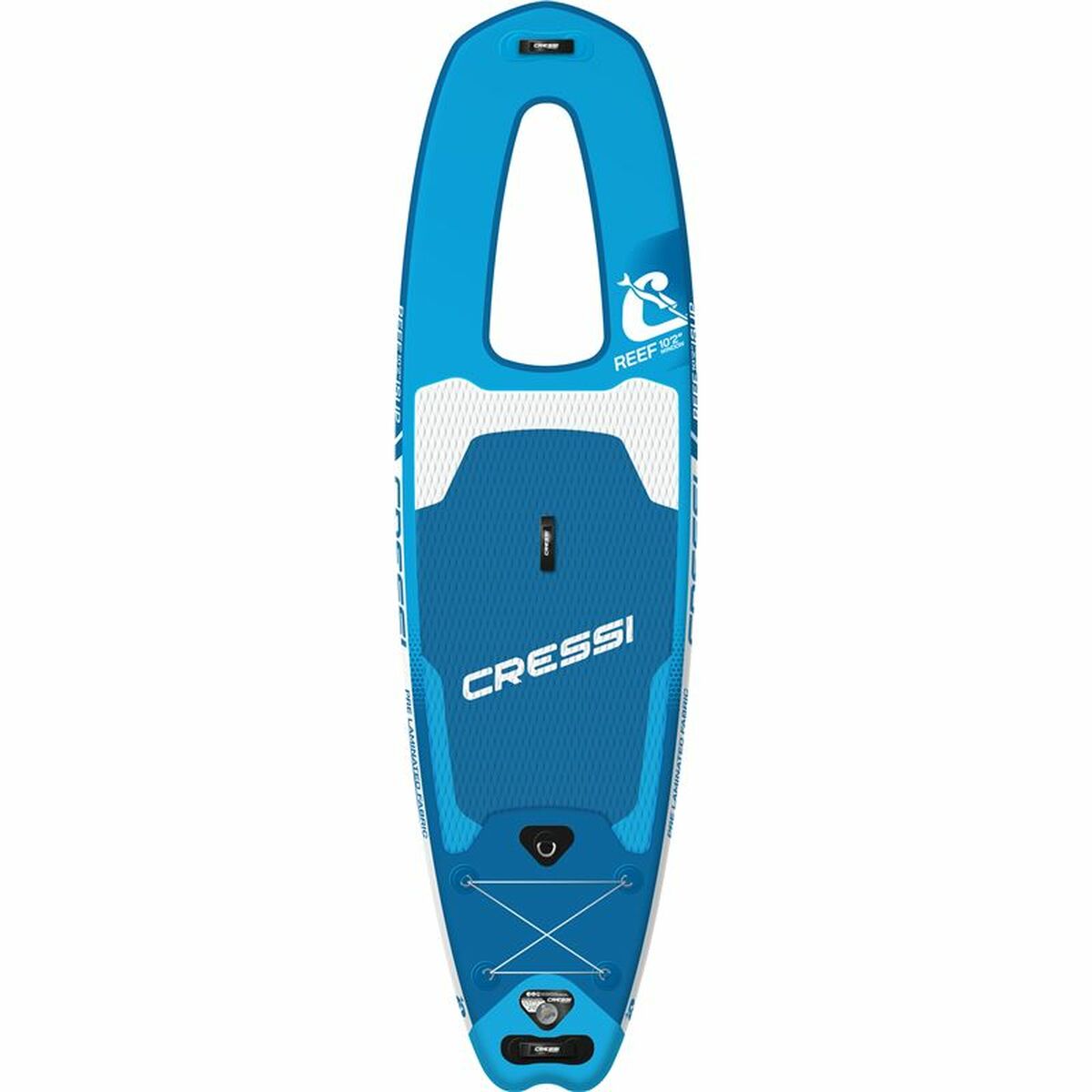 Paddle Surf Board Reef Window Cressi-Sub 10,2" Blue