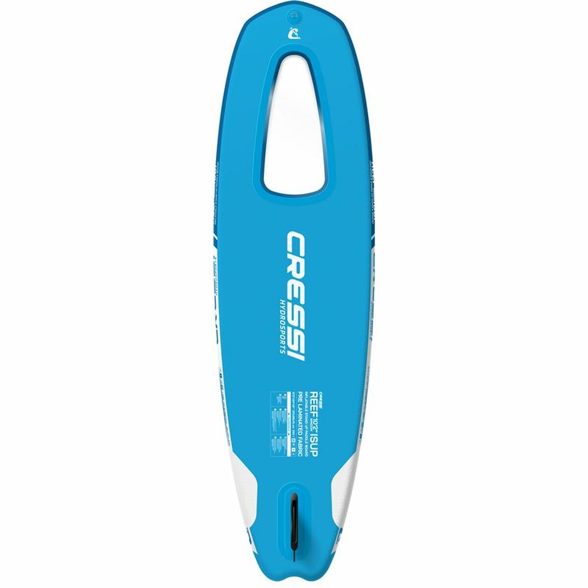 Paddle Surf Board Reef Window Cressi-Sub 10,2" Blue