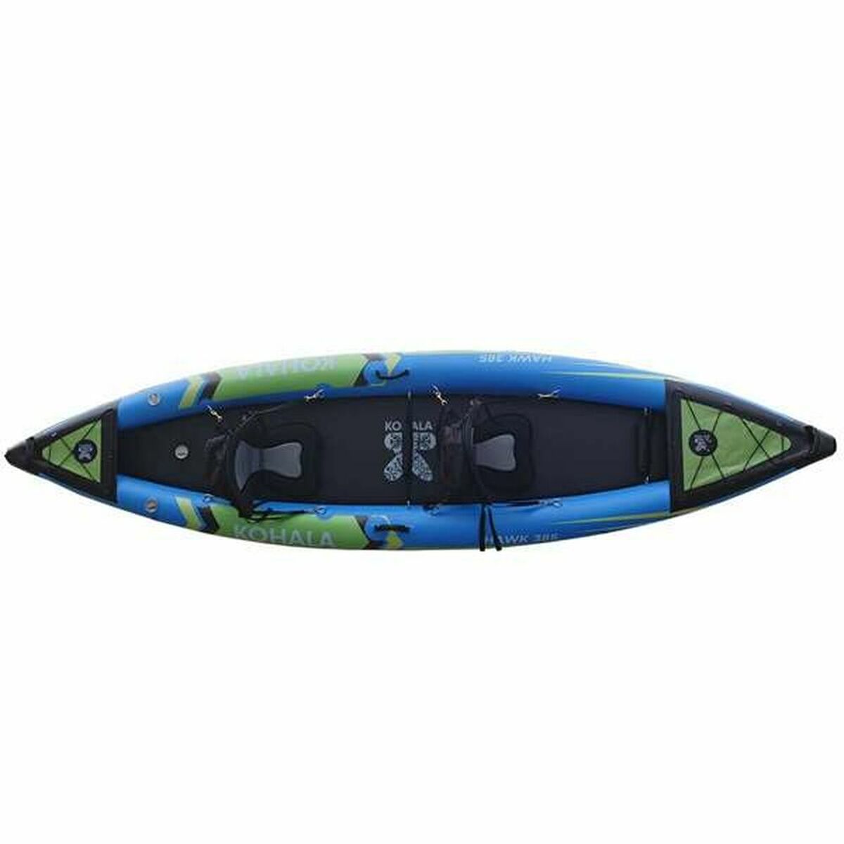 Inflatable Canoe Kayak Hybrid Drop Stitch Floor PVC 385 cm