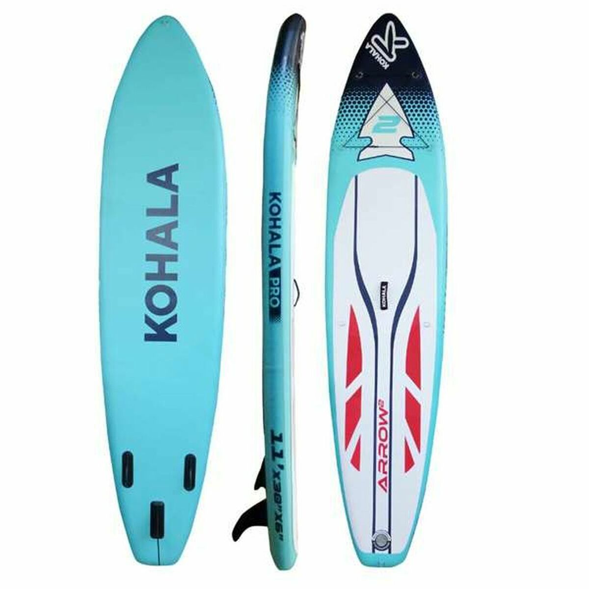 Inflatable Paddle Surf Board with Accessories Kohala Arrow 2 Blue (