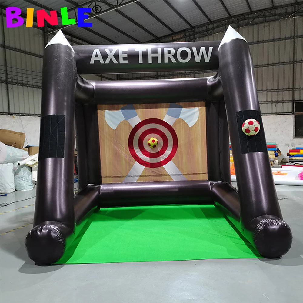 Carnival Party Inflatable Axe Throwing Sport Game Interactive Football