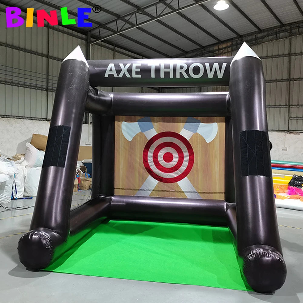 Carnival Party Inflatable Axe Throwing Sport Game Interactive Football