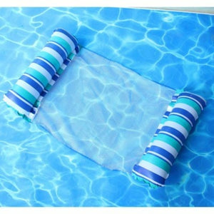 Foldable Floating Water Hammock Float Lounger Inflatable Pool mat