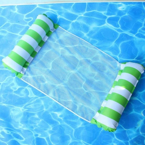 Foldable Floating Water Hammock Float Lounger Inflatable Pool mat