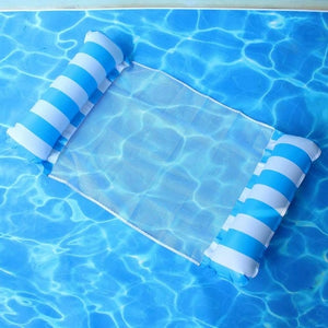 Foldable Floating Water Hammock Float Lounger Inflatable Pool mat