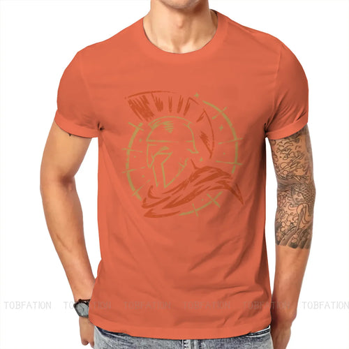 Ancient Greeks Spartan The Warrior T Shirt Men Ofertas Large Ofertas