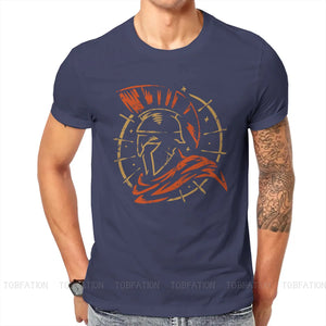 Ancient Greeks Spartan The Warrior T Shirt Men Ofertas Large Ofertas