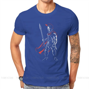 Ancient Greeks Spartan Cool T Shirt Men Ofertas Crewneck Tshirt Cotton