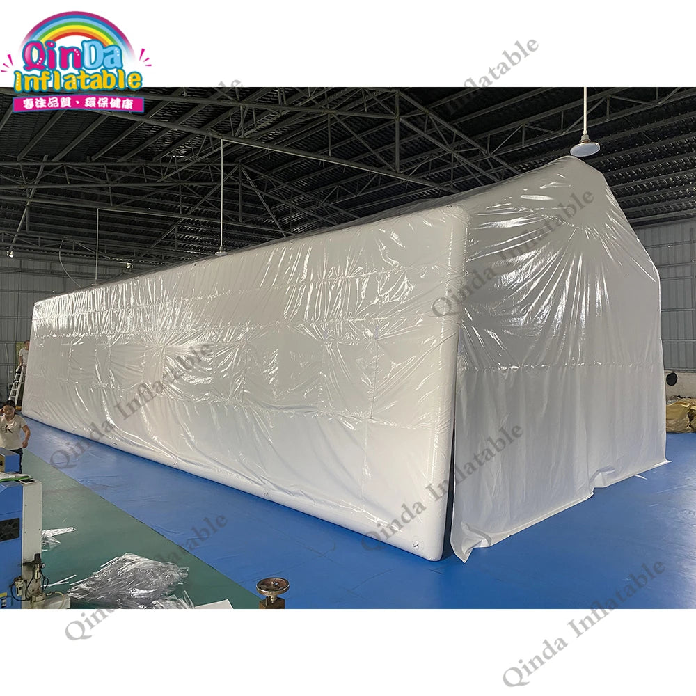 Giant Inflatable Football Field Customized Inflatable Tennis Court