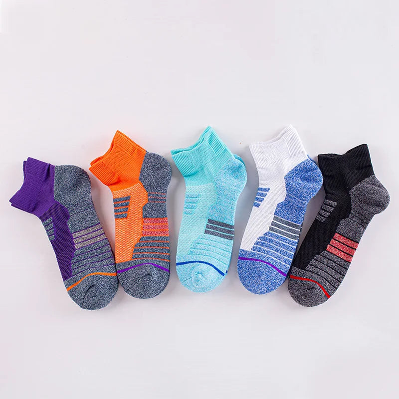 Men Basketball Sport Socks Elite Athletic Thick Towel Bottom Non-slip