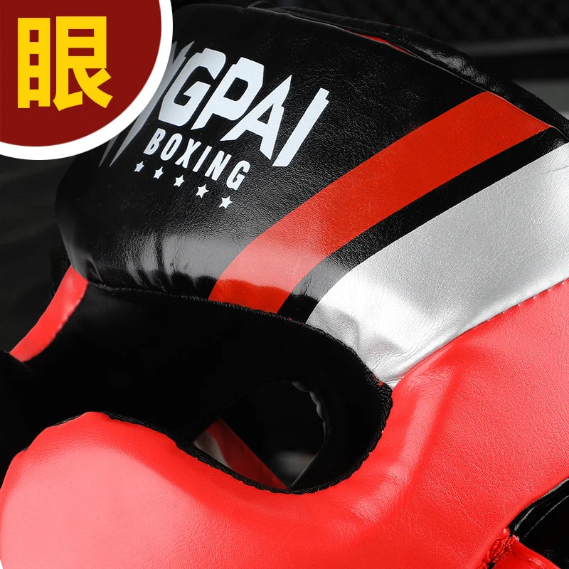 Promotion Boxing MMA Safety Helmet Head Gear Protectors Adult Child