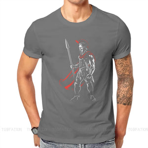 Ancient Greeks Spartan Cool T Shirt Men Ofertas Crewneck Tshirt Cotton