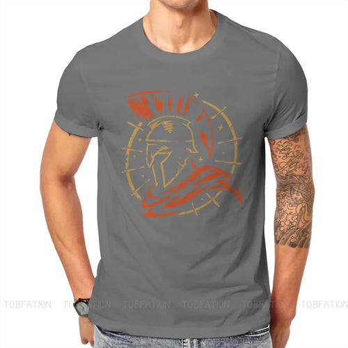 Ancient Greeks Spartan The Warrior T Shirt Men Ofertas Large Ofertas