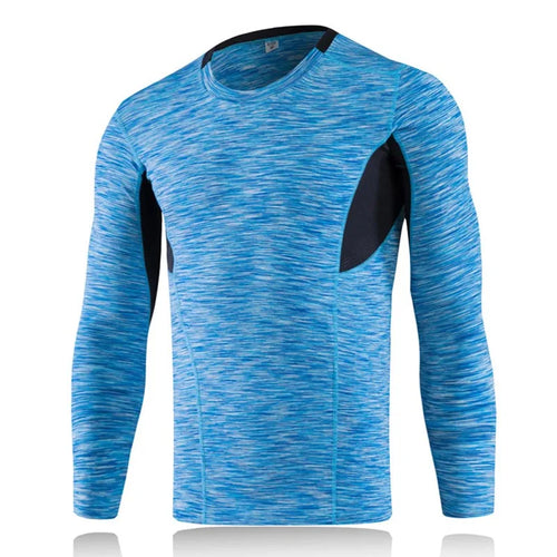 New Autumn Quick Dry Running Shirt Compression Fitness Tight T-Shirt