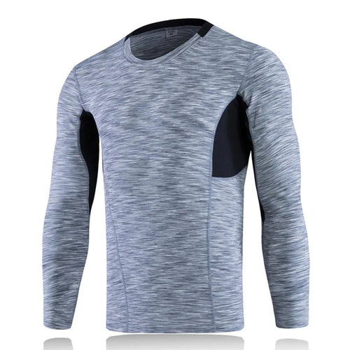 New Autumn Quick Dry Running Shirt Compression Fitness Tight T-Shirt