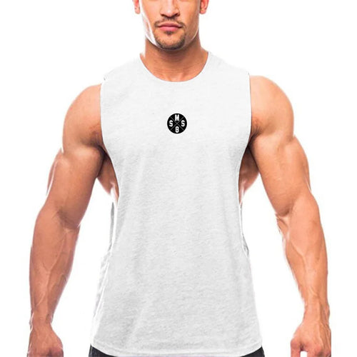 Muscleguys Mens Workout Tank Tops Fitness Bodybuilding Clothing Low