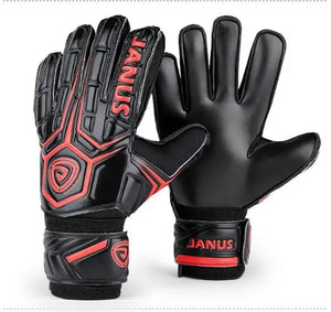 Janus finger protection soccer gloves adult series football goalkeeper