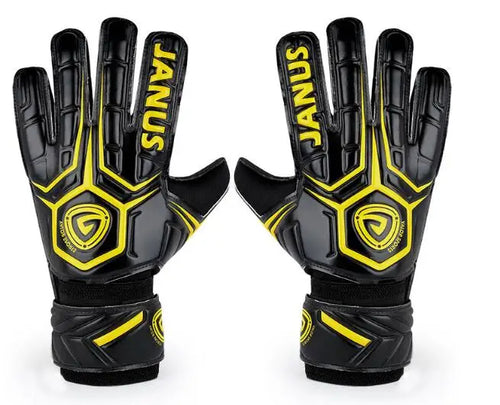 Janus finger protection soccer gloves adult series football goalkeeper