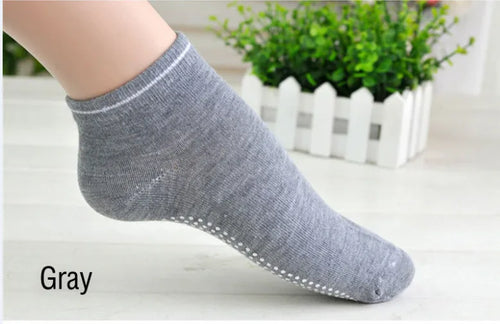 1 Pair Women Yoga Socks Anti slip Silicone Gym Pilates Ballet Socks