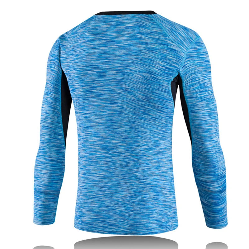 New Autumn Quick Dry Running Shirt Compression Fitness Tight T-Shirt