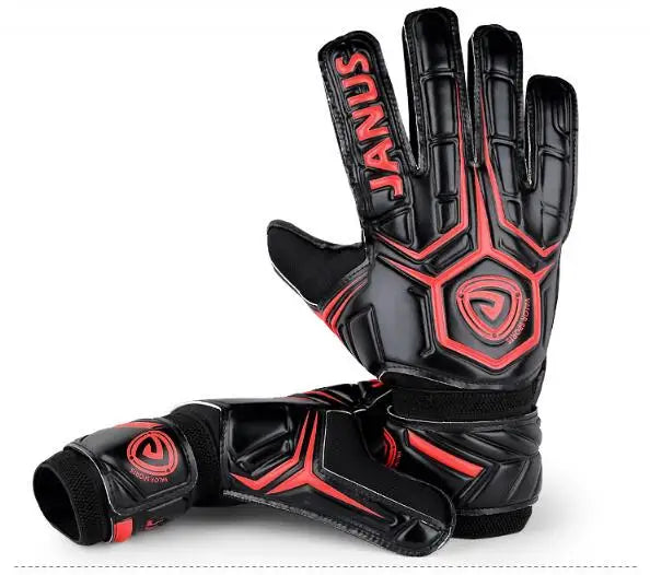 Janus finger protection soccer gloves adult series football goalkeeper