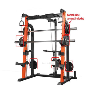 Squat Weightlifting Frame Trainer Chin Up Parallel Bar High Low