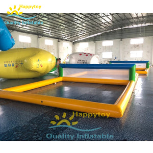 Water Play Sport Games Inflatable Floating Water Volleyball Court