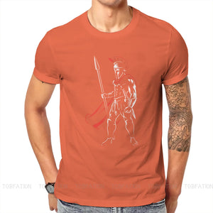 Ancient Greeks Spartan Cool T Shirt Men Ofertas Crewneck Tshirt Cotton