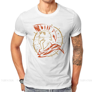 Ancient Greeks Spartan The Warrior T Shirt Men Ofertas Large Ofertas