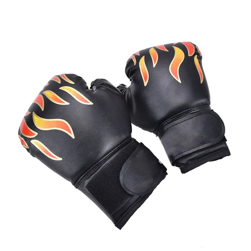 Boxing Glove Leather Kickboxing Protective Glove Kids Children