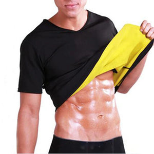 Men Sport Slimming Tummy Body Shaper Hot Thermo Sauna Sweat Yoga Gym