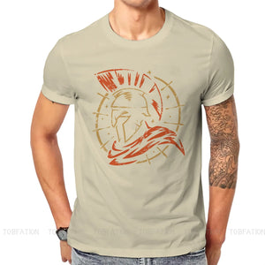 Ancient Greeks Spartan The Warrior T Shirt Men Ofertas Large Ofertas