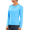 Women t shirt Long Sleeve Shirt UPF 50+ Sun Protection Quick Dry