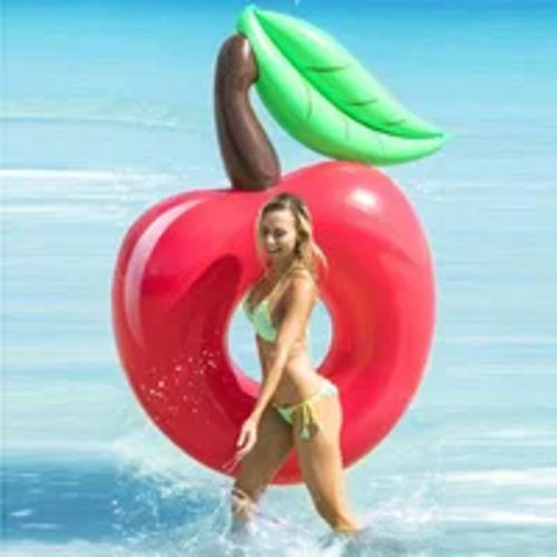 Giant Swan Watermelon Floats Pineapple Flamingo Swimming Ring Unicorn