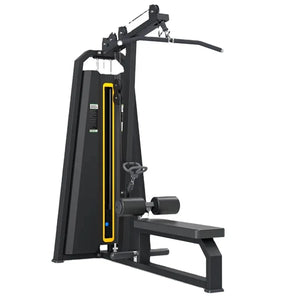 Seated Pin Loaded Lat Pulldown And Low Row Machine Chest Press Gym