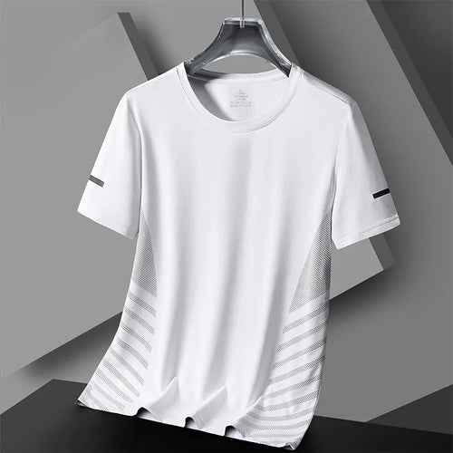 Quick Dry Sport Running T Shirt Men's For 2024 T-Shirt Short Sleeves