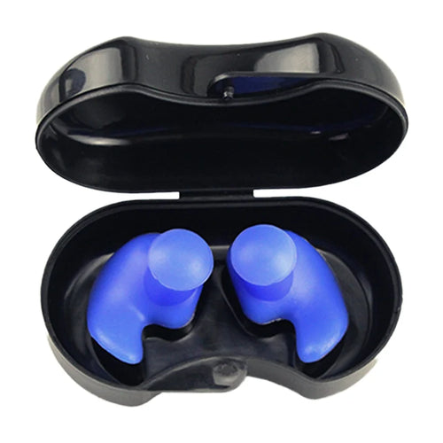 Swimming Earplugs Waterproof Reusable Silicone Ear Plugs Diving Sport