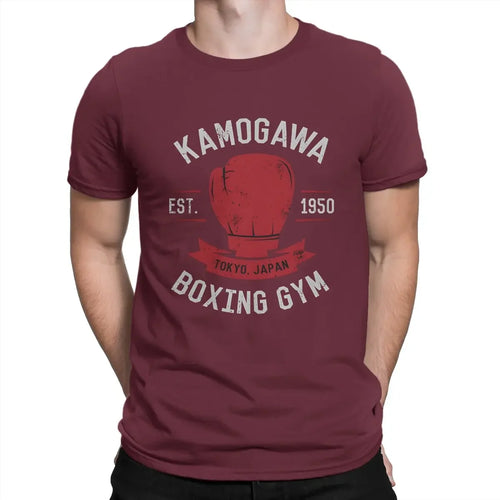 Kamogawa Boxing Gym T-Shirts for Men GYM Awesome 100% Cotton Tees