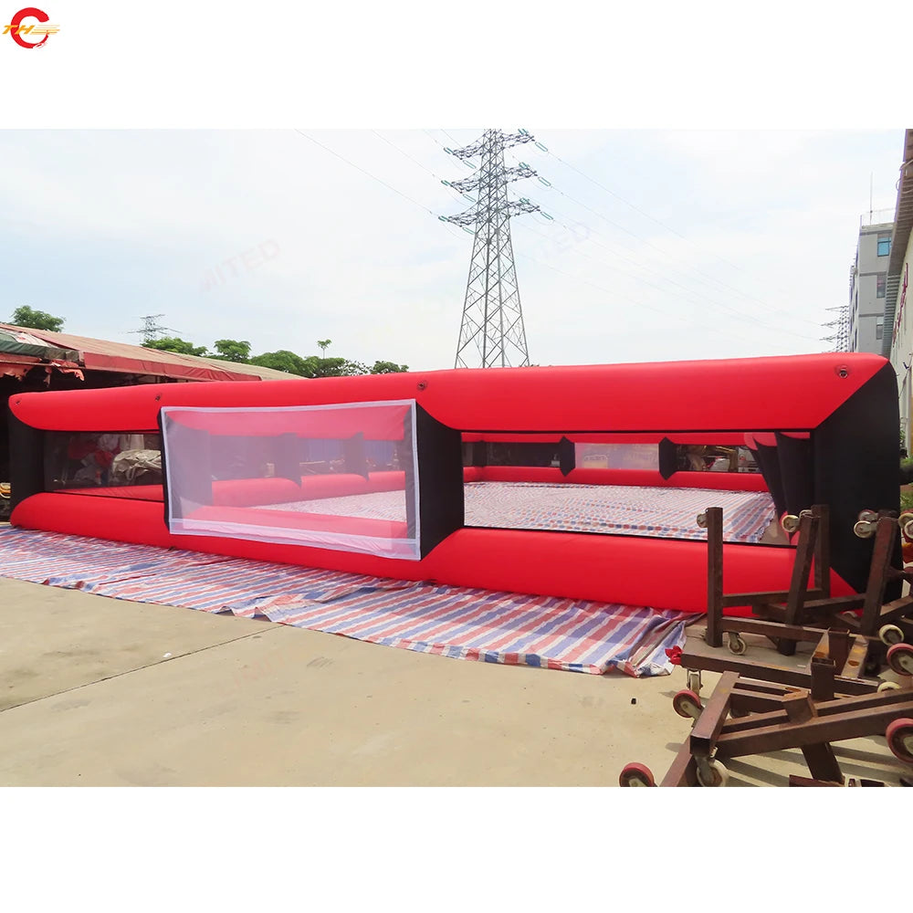 Free Shipping 20x10m/15x8m/12x6m Giant Inflatable Football Pitch