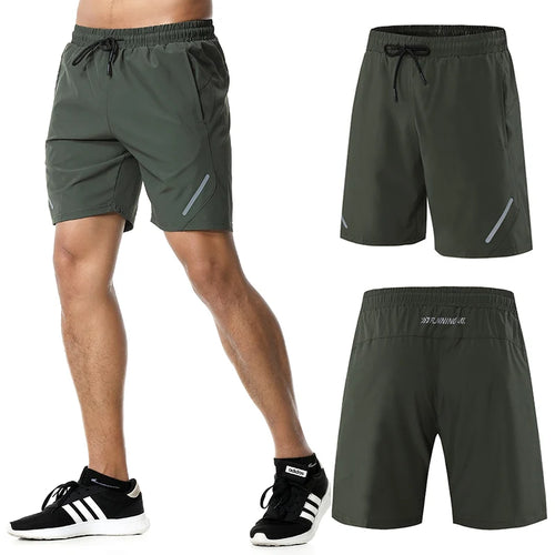 Mens Running Shorts Gym Wear Fitness Workout Shorts Men Sport Short