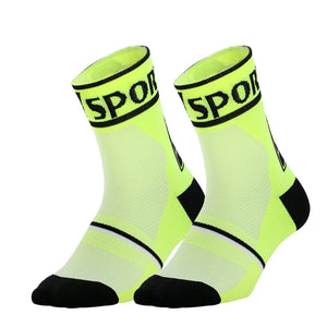 High Soft Quality Spandex Socks Men and Cycling Women Professional