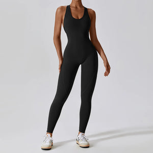 Yoga Jumpsuit Outfit push-up Activewear Yoga Wear Pilates Workout