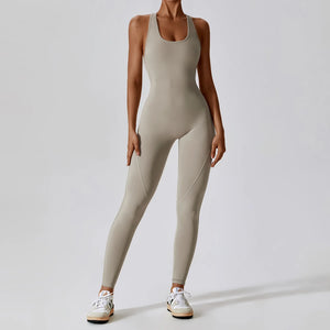 Yoga Jumpsuit Outfit push-up Activewear Yoga Wear Pilates Workout