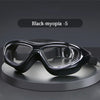 Men Women -1.5 To -7.0 Myopia Swimming Goggles Diopter Transparent