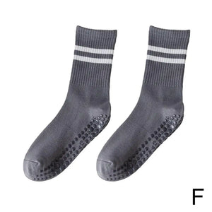 8 Colors Sports Socks Cotton Mid-tube Bottom Professional Non-slip