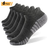 6/12Pairs Sport Ankle Socks Athletic Low-cut Sock Thick Knit Sock