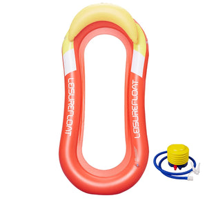 Outdoor Foldable Sleeping Water Hammock Tube Inflatable Floating Row