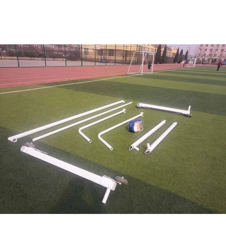 Portable 11-man Football Goal Post Aluminum 24x8 Soccer Goal