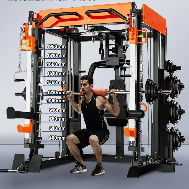 Smith Machine  Fitness Equipment Home Multi-functional Integrated